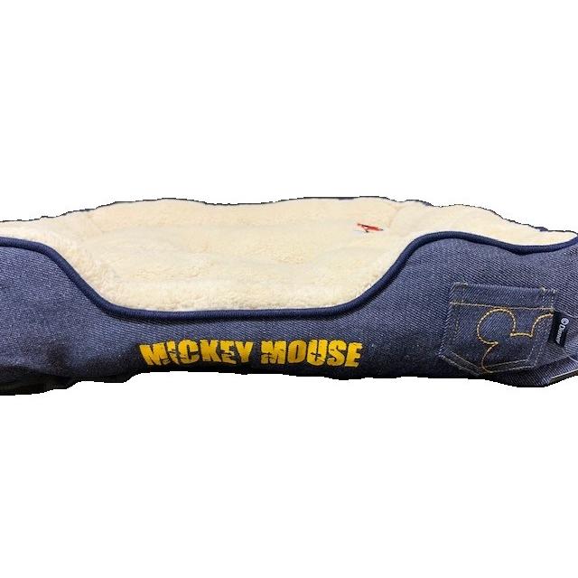 スリーアローズ ミッキーマウス ソファー M デニム 犬・猫用 マット ペットベッド | スリーアローズ | 02