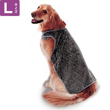 Porta ペティオ 楽に着せられる あったかブランケット L 中型犬〜大型 