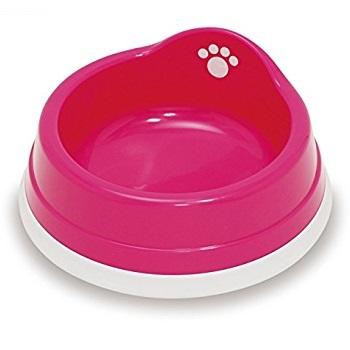 伊勢藤 すべり止め付き ペット用 食器 (小) グリーン・ピンク フードボウル 給水器|spring0222|03