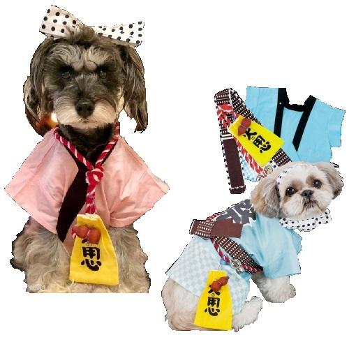 売り切れ♪犬用 かつら ハゲちゃびん サムライ パグ Pompreece