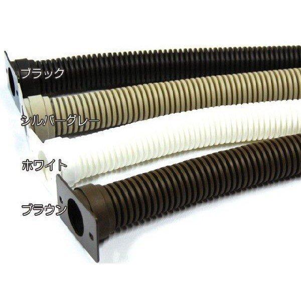 カーポート・バルコニー・外径42mm 42ミリ（雨どい・とい・とゆ・とよ）丸ジャバラ 一般部品セット 42φ用 長さ500mm 雨樋パイプ 雨どい部品セット |  | 01
