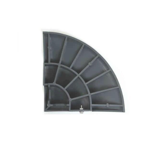 （セット販売　送料無料）サンポリ 段差プレート ジョイステップ 10ｃｍ用両コーナー　5t荷重  段差解消 歩道上がり　樹脂製ダークグレイ　JS10ｃ×2 |  | 01