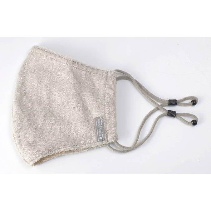 女性・子供用　春用ふわふわくますく　ノーズワイヤー　ストッパー付き　ファッションマスク　アイボリー/ベージュ/ピンク/グレー |  | 05