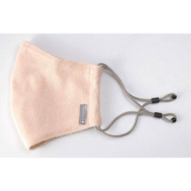 女性・子供用　春用ふわふわくますく　ノーズワイヤー　ストッパー付き　ファッションマスク　アイボリー/ベージュ/ピンク/グレー |  | 06