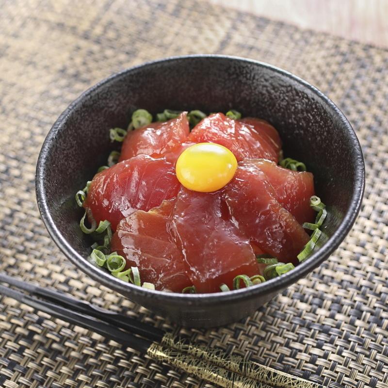 マグロ(同梱不可)  送料無料）漬けマグロ(上） 100g×50パック 国産キハダマグロ 配送不可