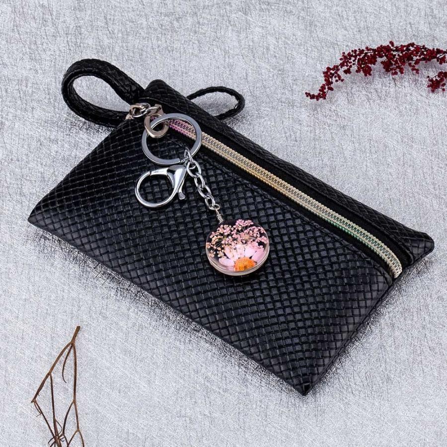 クリスマス ハーバリウム(植物標本) キーホルダー / プチギフト 誕生日