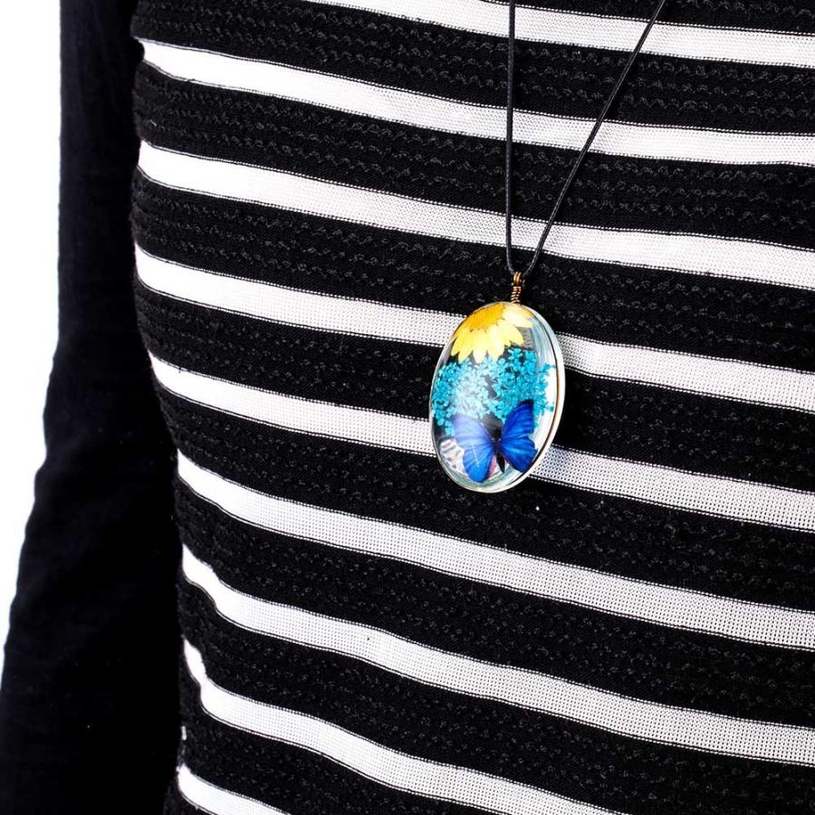 クリスマス 2025 ハーバリウム(植物標本) ネックレス / 誕生日 女性 プレゼント ギフト 記念日 お祝い アクセサリー プリザーブドフラワー 爆買 |  | 07