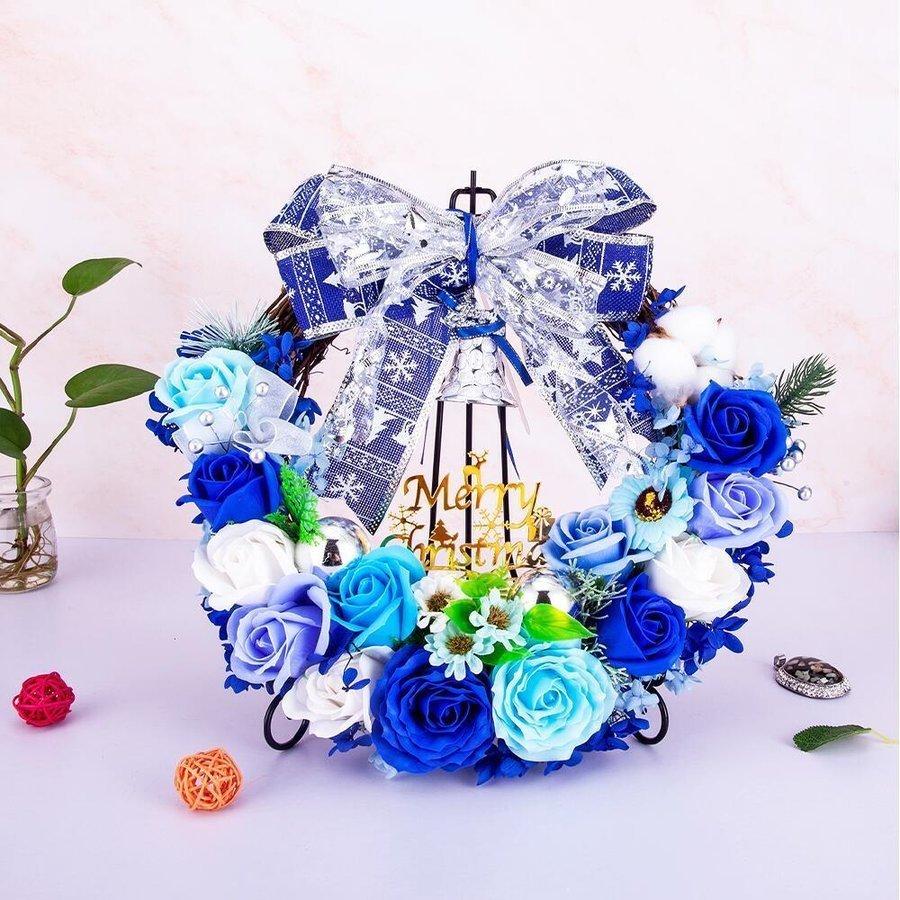 クリスマス 2025 ソープフラワー リース 30cm / バラ 誕生日 ギフト プレゼント おしゃれ 可愛い 豪華 大きめ 母親 女性 妻 アロマ 香り バラ 爆買 |  | 13