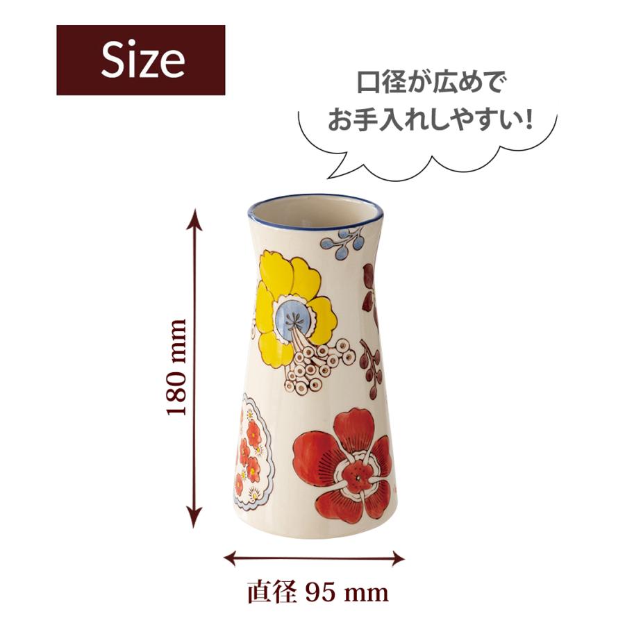 クリスマス 2025 フラワーベース 花瓶 丸型 プリント おしゃれ