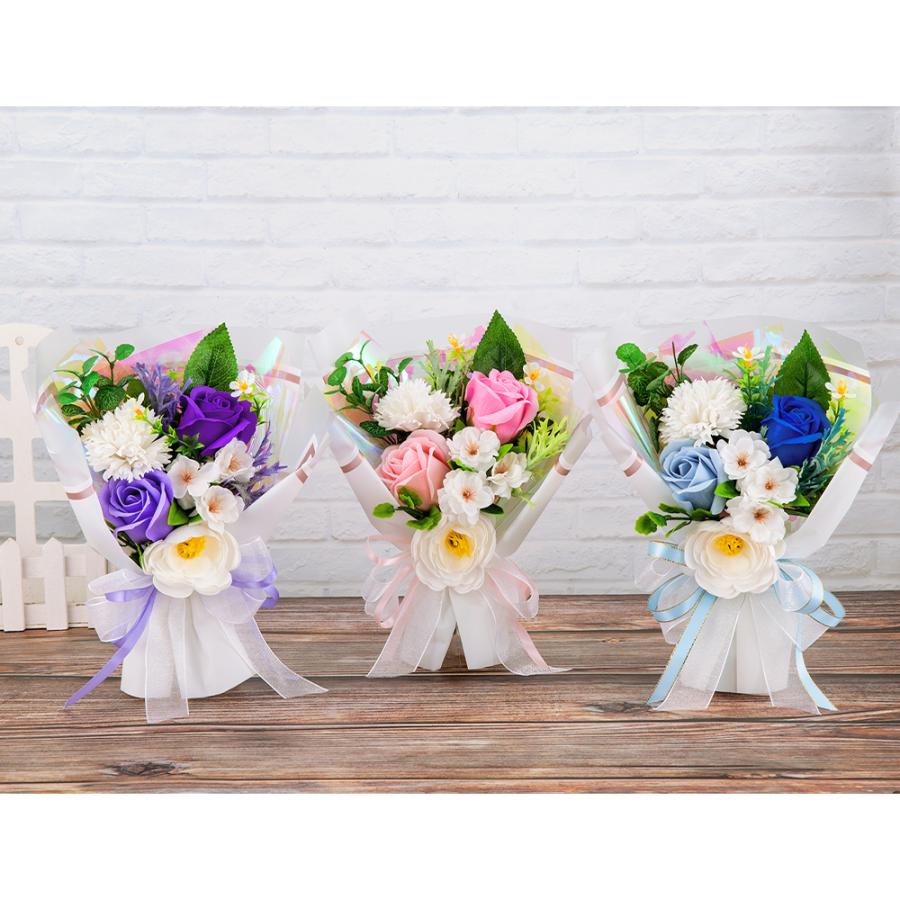 供花 スタンディング ソープフラワー 花束 Sサイズ スタンド付 / 花 お彼岸 お供え お供 お盆 仏花 盆花 虹の橋 お悔やみ 母の日 敬老の日 法事 仏花 |  | 10