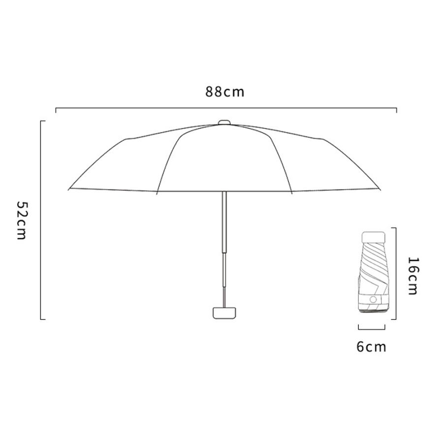 コンパクト軽量 傘 ケース付 パステルカラー 晴雨兼用 / 折り畳み スリム 軽量傘 レディース 女性用 雨傘 プレゼント ギフト 日傘 遮光 UPF50+ 遮熱 UVカット |  | 13