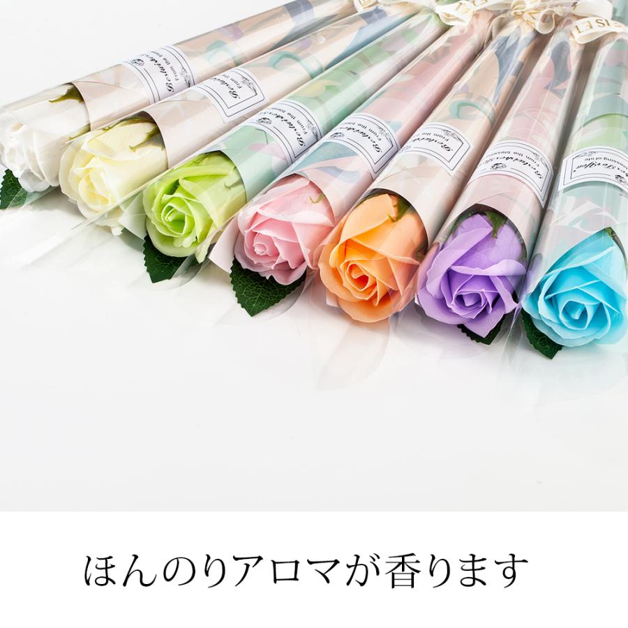 ＼卒業式に！50本以上のご予約可能／  予約販売 2026 ソープフラワー 一輪 バラ プチ 退職 プレゼント 結婚式 二次会 誕生日 1輪 1本 50代 60代 70代 80代 |  | 05