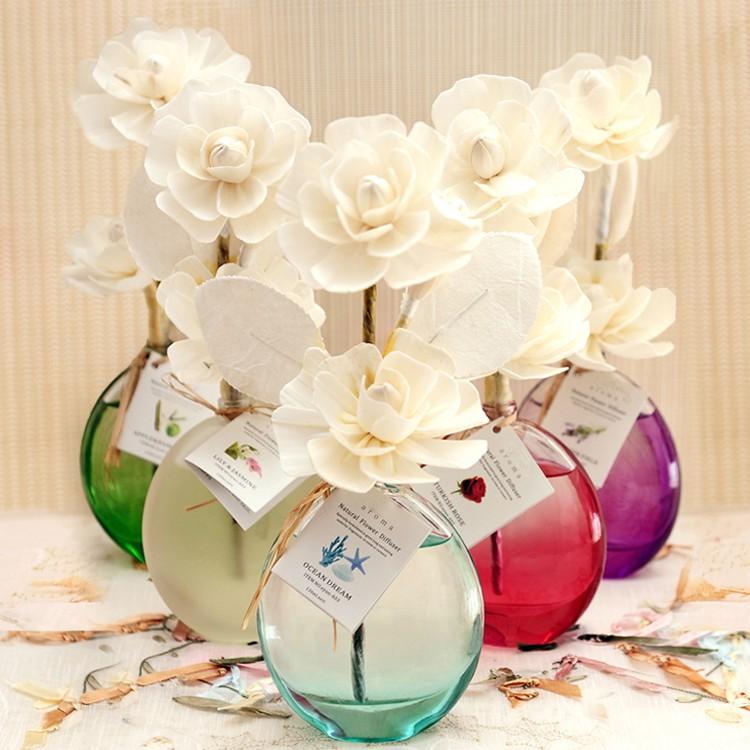 クリスマス 2025 A03 ルームフレグランス レモン＆レモングラス ギフト プレゼント 芳香剤 香り アロマディフューザー ソラフラワー おしゃれ |  | 01