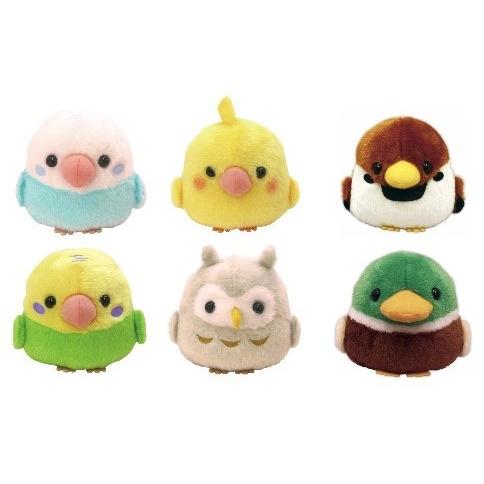 ぬいぐるみ アミューズ ことりシリーズ ことり 6種類 ふかふか