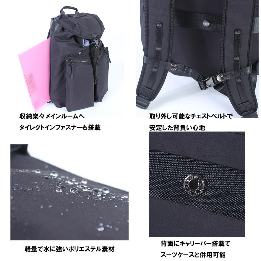 バッグ デイパック リュック ヴィレル カブセ 18L【 B.C.ISHUTAL 】4種類 収納力とデザイン性を兼ね備えたカブセリュック_3