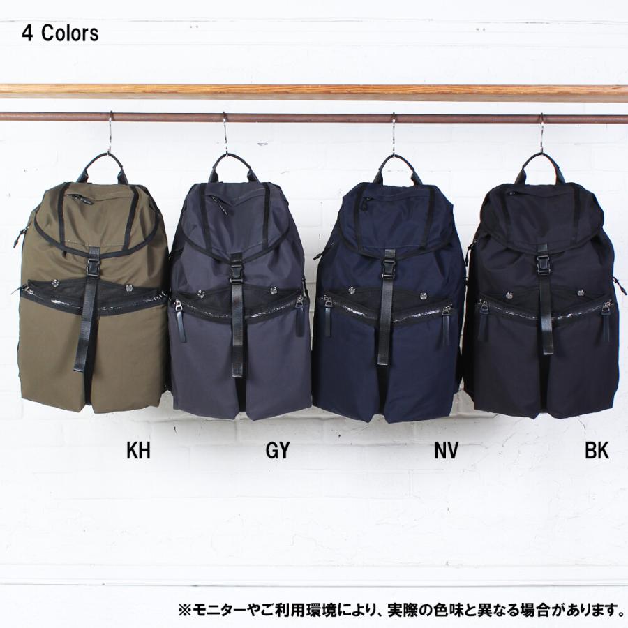 バッグ デイパック リュック ヴィレル カブセ 18L【 B.C.ISHUTAL 】4種類 収納力とデザイン性を兼ね備えたカブセリュック_7
