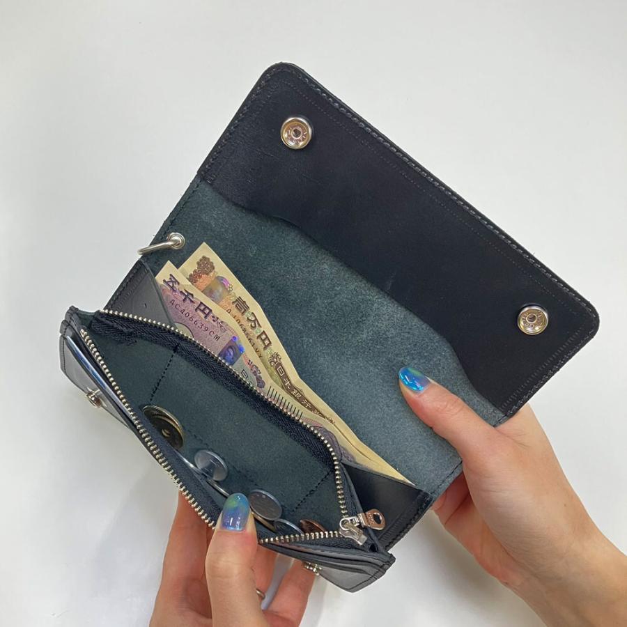 財布 長財布 【 栃木レザー 】トラッカー ロングウォレット 2種類 日本