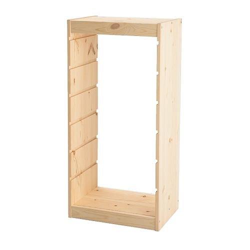 茄子紺 IKEA(イケア) TROFAST 50169911 フレーム, パイン材 - カラー