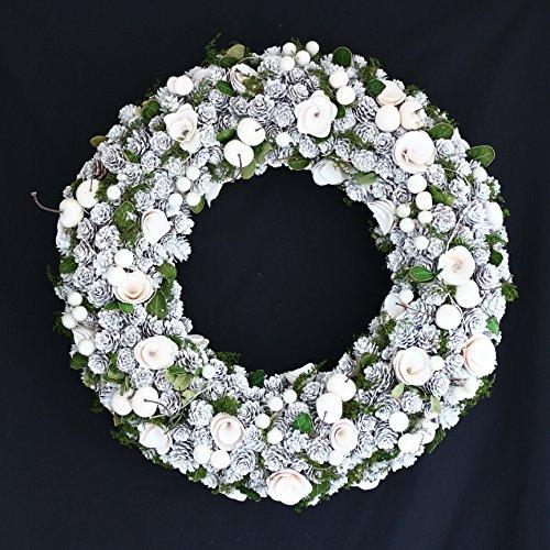 日本製 彩か Saika クリスマス リース 白 緑 ホワイト グリーン デコレーション 飾り Led Wreath White Berry Wood Roll Cxo 1 即日出荷 Www Technet 21 Org