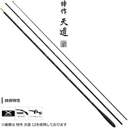 美品 シマノ(SHIMANO) へら竿 特作 天道(とくさく てんどう) 9 硬式胴調子 管理釣り場でのチョウチン釣り・底釣り 冬場 【RIZ1022870558】(37048円)