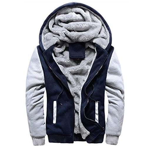 ライズオンフリーク) RISEONFLEEK メンズ服 裏ボア チャック パーカー