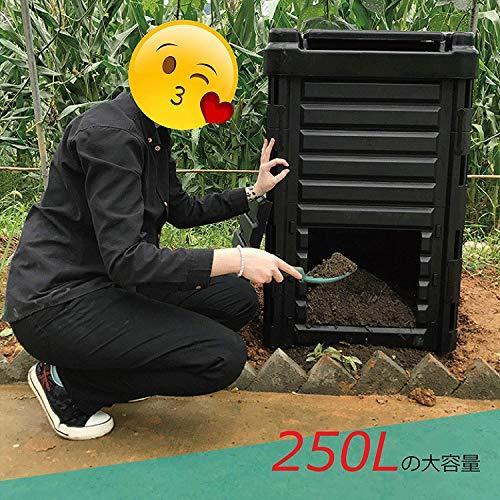 新発 Worth Garden 堆肥コンポスター 家庭菜園 有機肥料 落ち葉処理 250l大容量 超目玉 Www Technet 21 Org