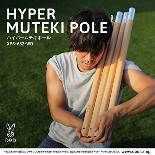 夏・お店屋さん DOD(ディーオーディー) ハイパームテキポール 260cm