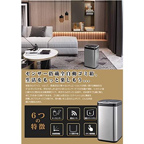 ダストボックス/蓋付きゴミ箱 〔2分別〕 幅55cm キャスター付き