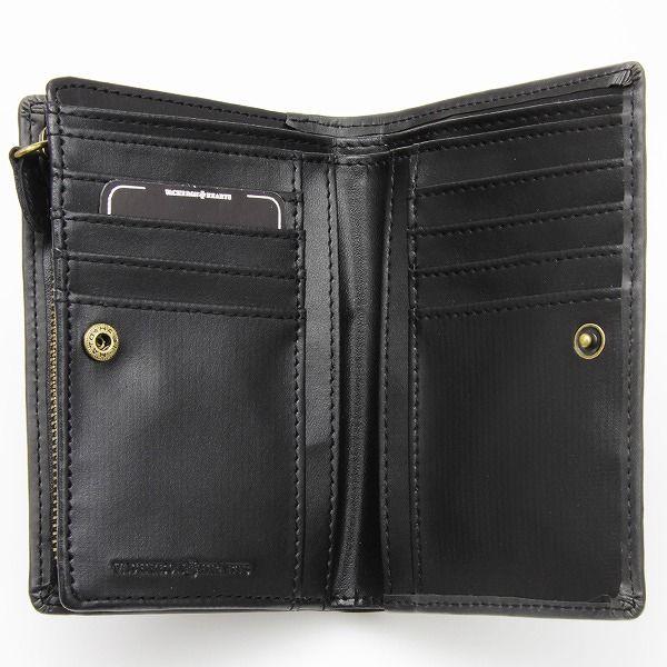 VACHERON HEARTS 本革使用 縦型二つ折り財布 バセロンハーツ