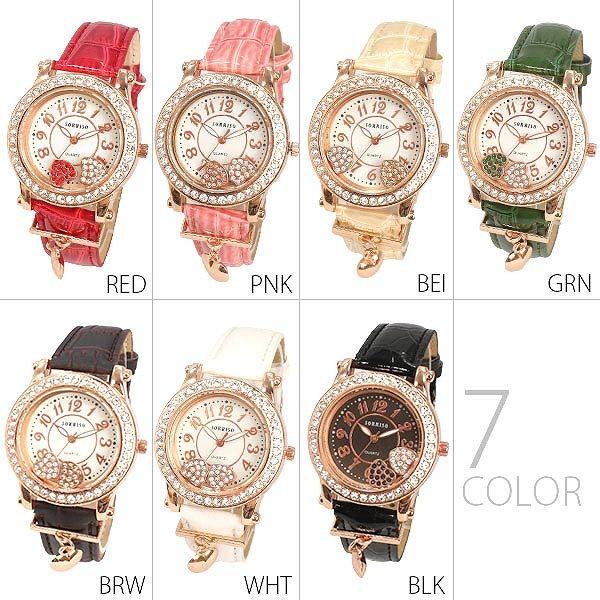 お1人様3点限りセール 腕時計 レディース腕時計 SORRISO 盤内を動く
