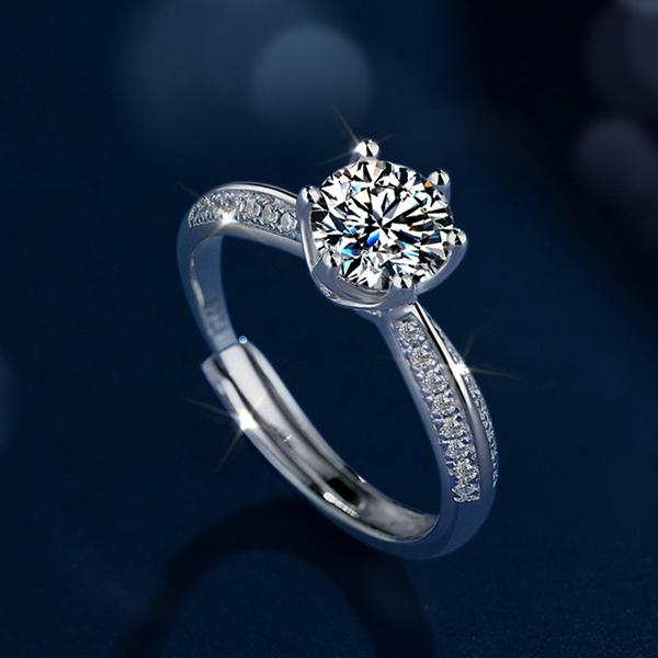 リング 指輪 レディース 0.5ct モアサナイト ホワイトデー プレゼント 