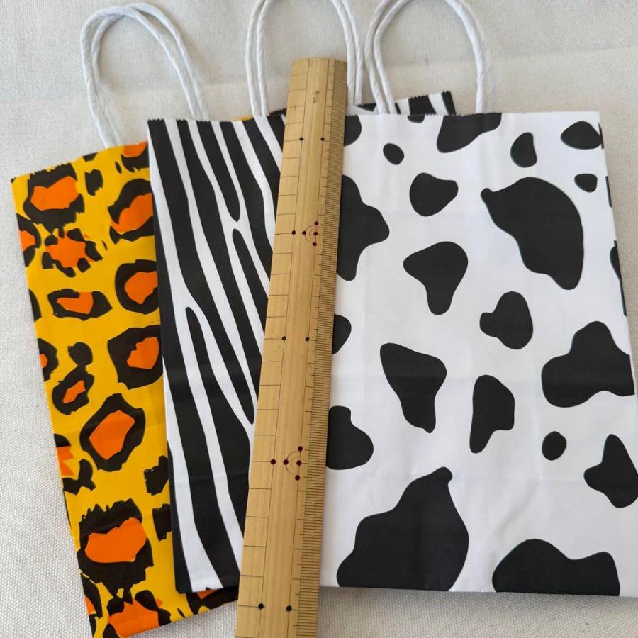 おしゃれ紙袋 イエローヒョウ柄 12枚入り : SpringYou - 通販 - Yahoo