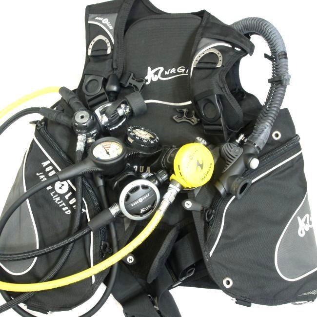 アクアラング 重器材セット BCD レギュレーター ナギ 美品 100%本物