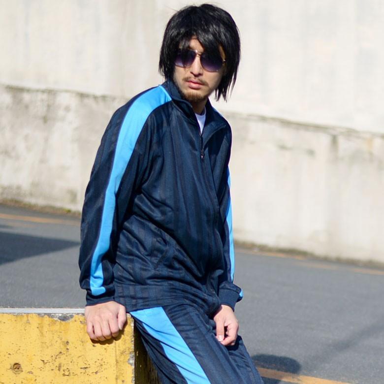 閉店セール】ラグランラインジャージ上下セット メンズジャージ