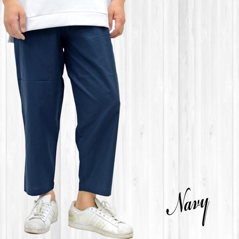 閉店セール】ワイドパンツ メンズ バギーパンツ テーパード アンクル丈