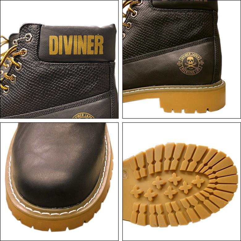 glabella（グラベラ） D【閉店セール】IVINER ワークブーツ PUレザー