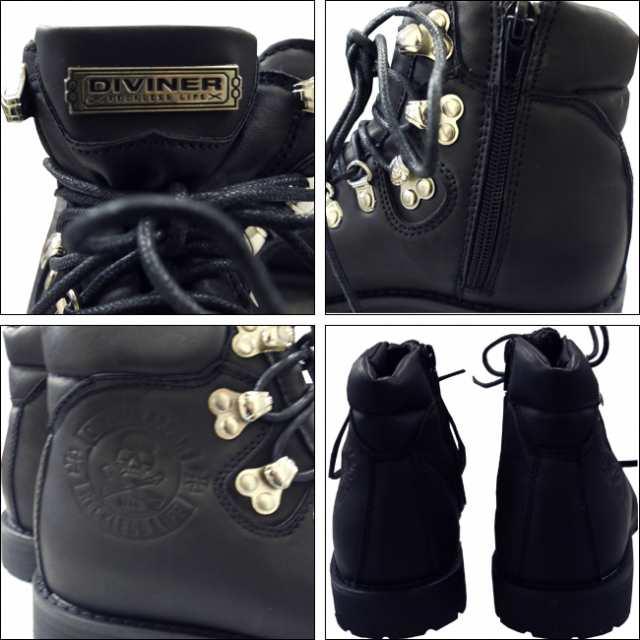 glabella（グラベラ） D【閉店セール】IVINER ワークブーツ PUレザー