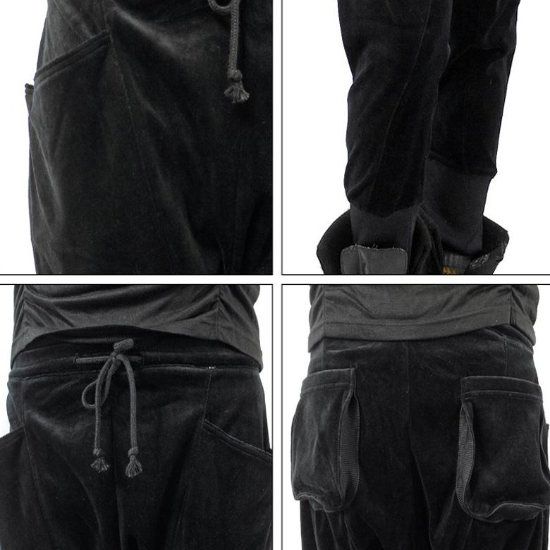 閉店セール】サルエル ジョガーパンツ スーパーストレッチ ストレッチ