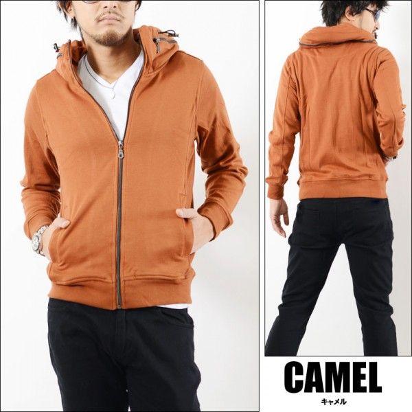 閉店セール】パーカー メンズ ボリュームネックスウェットスペイシー