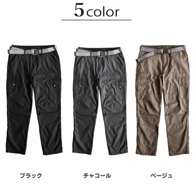 AUBERGE ワークパンツ ベルト付き 11/14まで値下げ‼︎ BURTLE（バートル） カーゴパンツ 作業服 ヘリンボーン素材 5512HB 4L