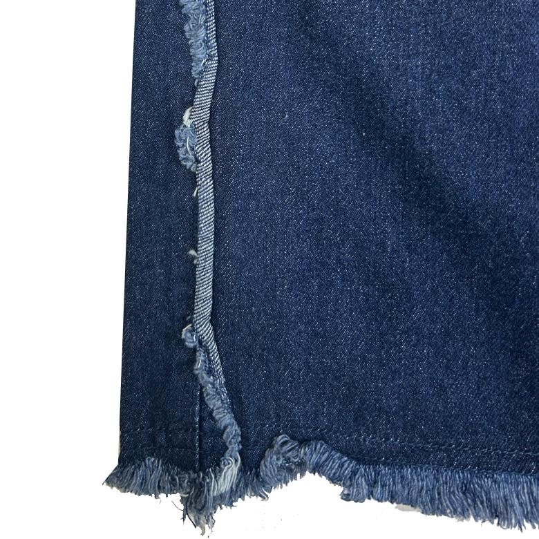 ワイド デニムパンツ フリンジ サイドライン 1ワイド テーパード ワイド デニムパンツ フリンジ サイドライン 1ワイド テーパード