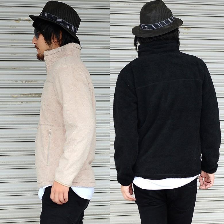 閉店セール】ムートン風ボアジャケット メンズ ボアジャケット 防風