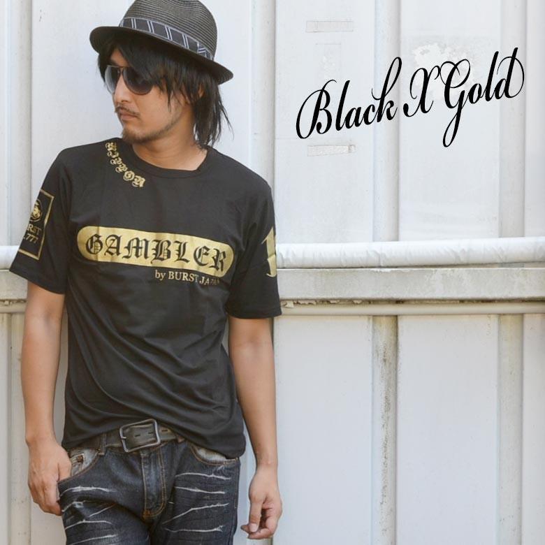Greedy Brilliant 半袖Tシャツ ベージュ/ブラック 閉店セール】バックプリント半袖クルーネックTシャツ 半袖Tシャツ Tee