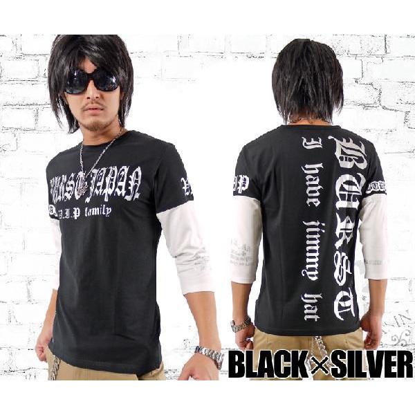 閉店セール】Tシャツ メンズ 6分袖Tシャツ 悪羅悪羅 ティー