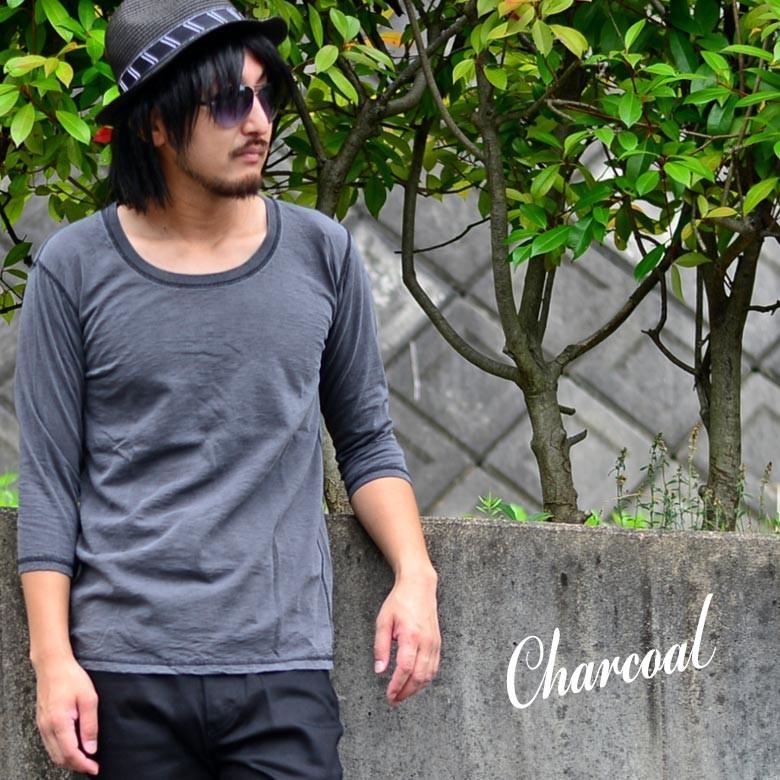 Tシャツ メンズ 7分袖 スラブ スラブ7分袖uネックカットソー 無地 トップス Uネック 夏物 カットソー カジュアル ゆるカジ ストリート系 アメカジ 923 402vre Spruce Vasin 通販 Yahoo ショッピング