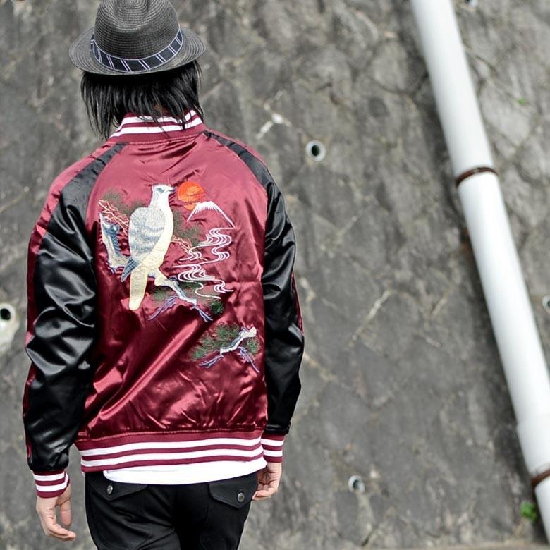 新品　ウエストオーバーオールズ　スーベニアジャケット　虎　富士山　スカル　蛇 スーベニアジャケット タイガー&ドラゴン FN-OJ-SV003 | THE