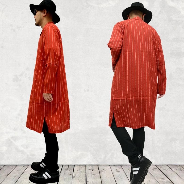 長袖シャツ ロング丈 シャツ メンズ オーバーサイズ ロング 長袖シャツ ロング丈 シャツ メンズ オーバーサイズ ロング