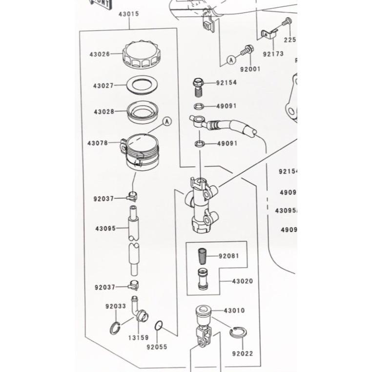 専用 2016-2020 Kawasaki Ninja ZX10R ZX 10 R ABS Dongle Genuine