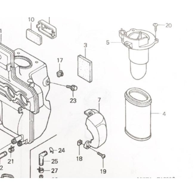 ホンダ（HONDA） CB400SF/スーパーボルドール(NC39) 全年式 エア