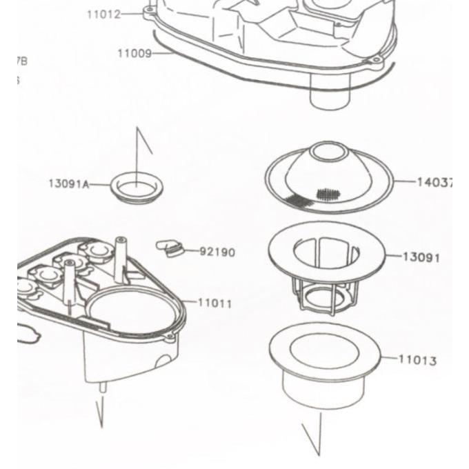 バリオス Zr250a エアエレメント エアフィルター エアクリーナーエレメント 図中 番 18 218k Sps 通販 Yahoo ショッピング